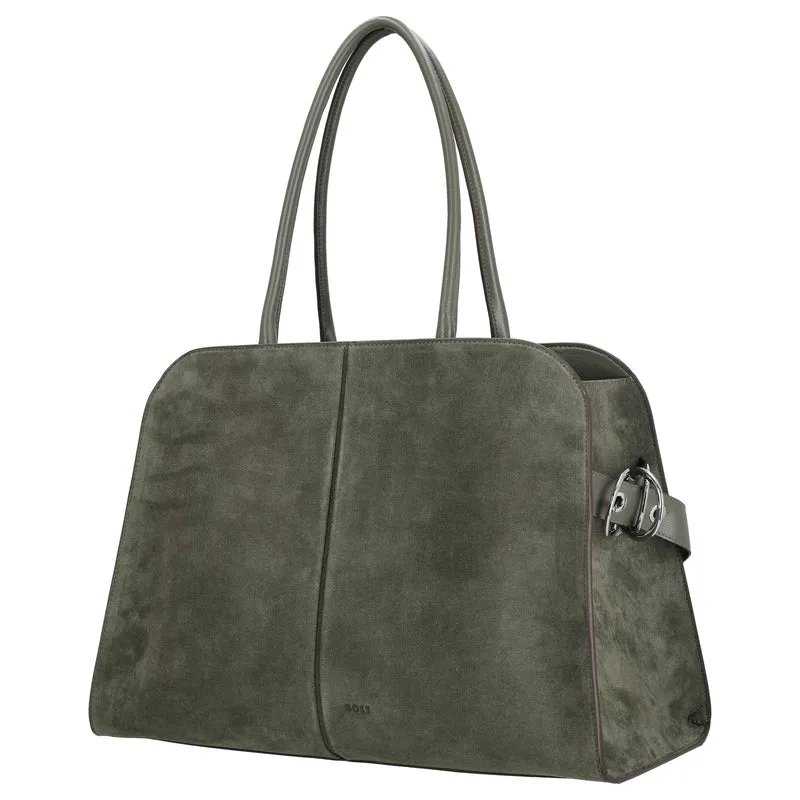 BOSS Clarice Tote - Bolso de hombro 43 cm (dark green)