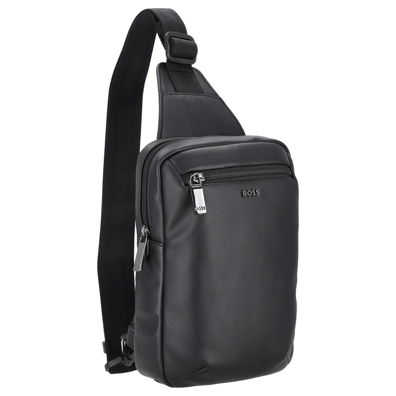 BOSS Men Jace Sling Bag - Bolso bandolera 25 cm (black)