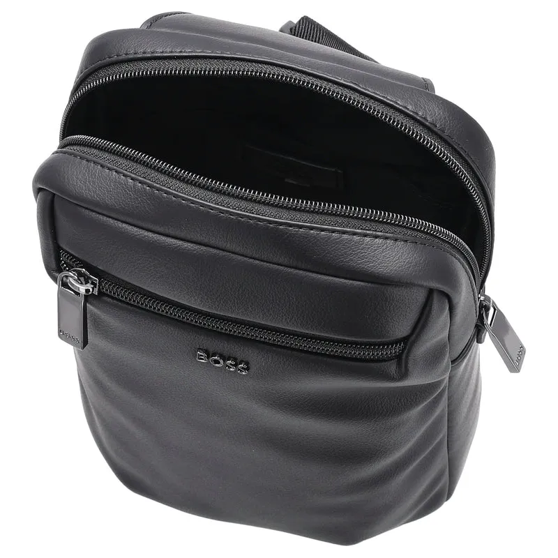 BOSS Men Jace Sling Bag - Bolso bandolera 25 cm (black)