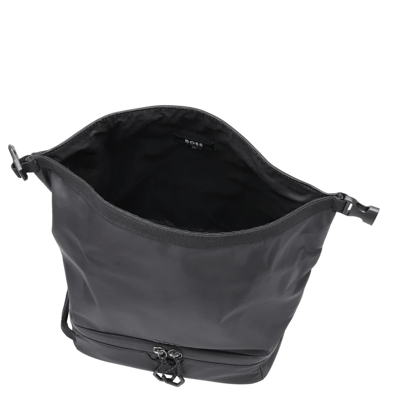 BOSS Men Stenson Rolltop Wash - Neceser 29 cm (black)