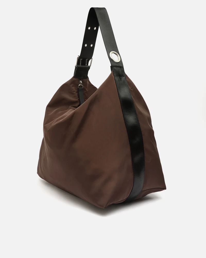 Kusa bolso hobo grande en nylon