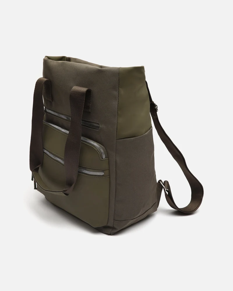 Capar mochila con bolsillo para portátil 13 pulgadas y asa de hombro