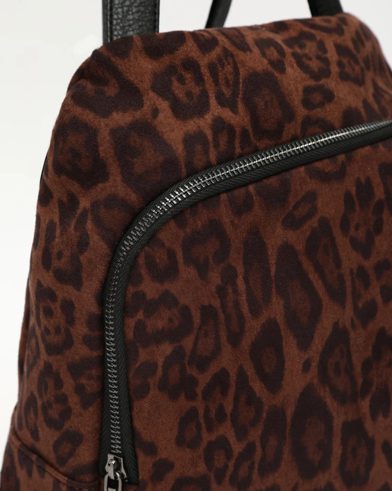 Belbu mochila antirrobo efecto ante animal print