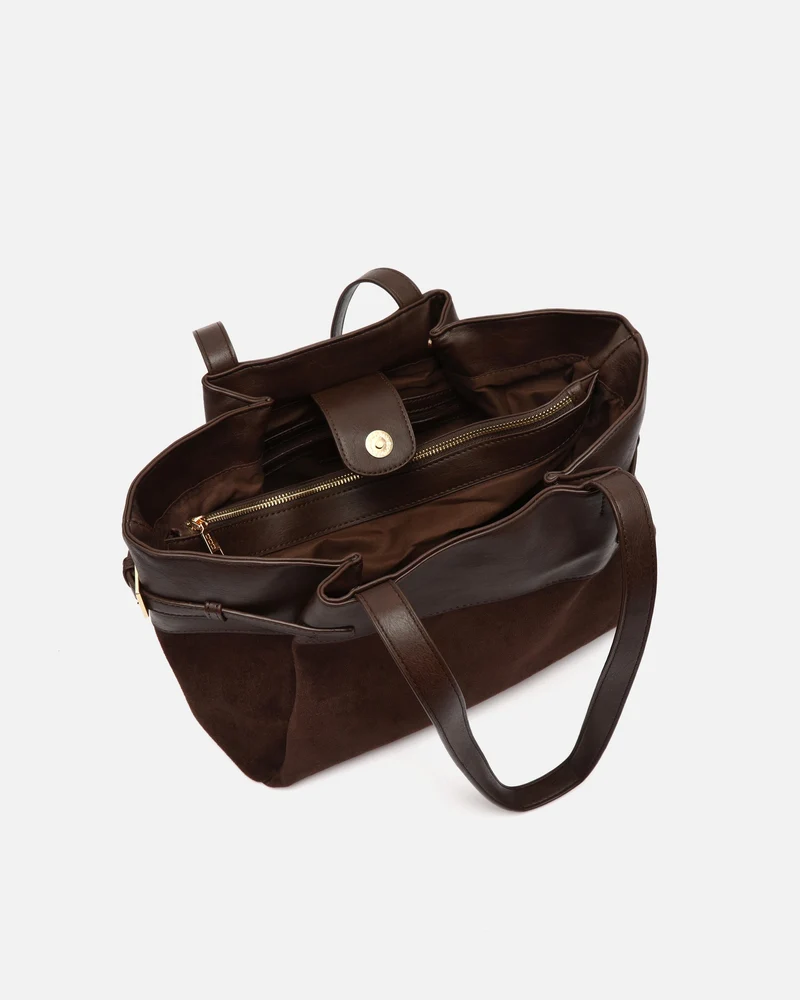 Richo bolso de hombro combiado efecto ante