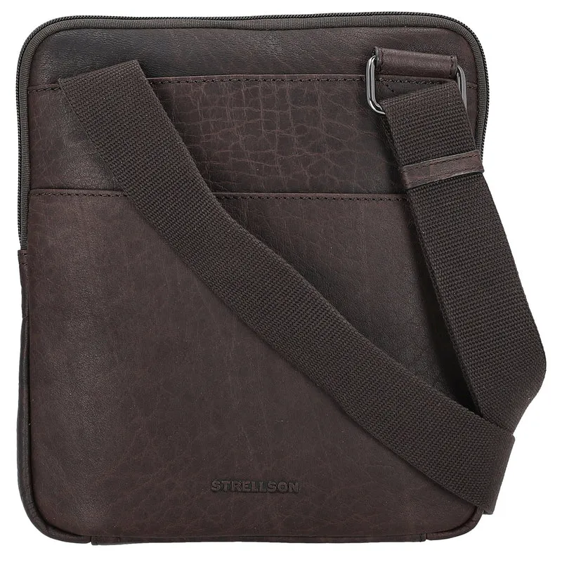 Strellson Hyde Park 1.0 Brian - Bolso bandolera XS 25 cm (darkbrown)