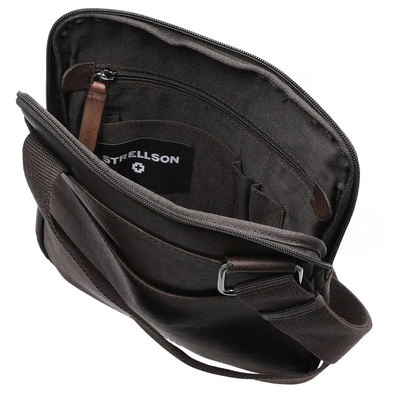 Strellson Hyde Park 1.0 Brian - Bolso bandolera XS 25 cm (darkbrown)