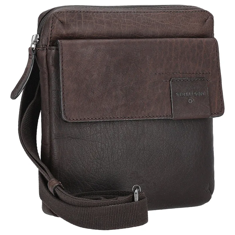 Strellson Hyde Park 1.0 Marcus - Bolso bandolera XS 22 cm (darkbrown)