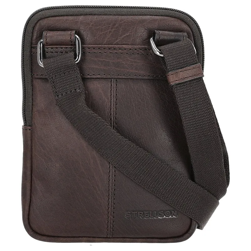 Strellson Hyde Park 1.0 Brian - Bolso bandolera XXS 18 cm (darkbrown)