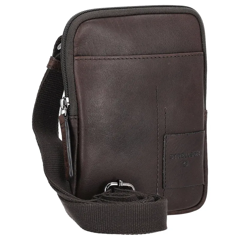 Strellson Hyde Park 1.0 Brian - Bolso bandolera XXS 18 cm (darkbrown)