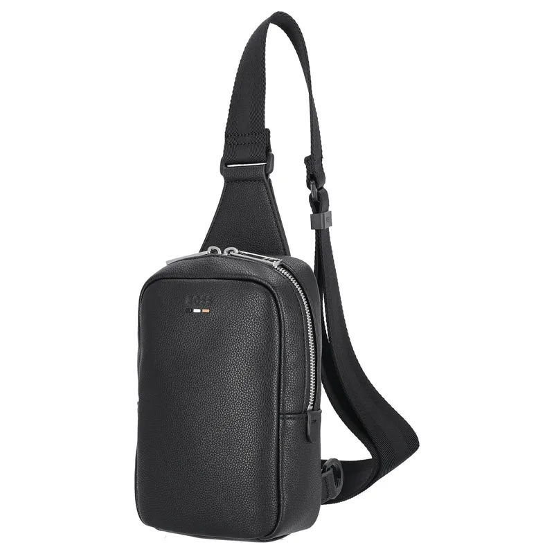 BOSS Men Ray SM Monostrap - Bolso bandolera 19 cm (black)