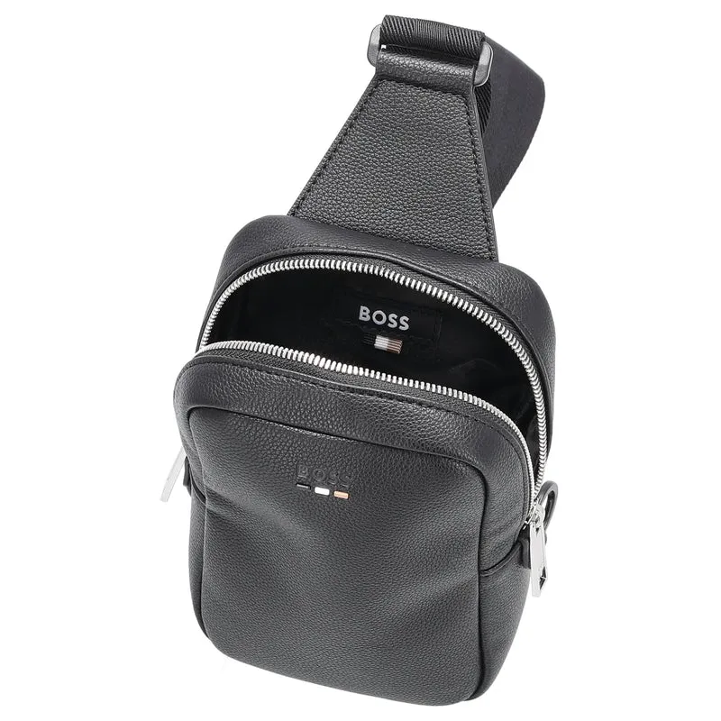 BOSS Men Ray SM Monostrap - Bolso bandolera 19 cm (black)