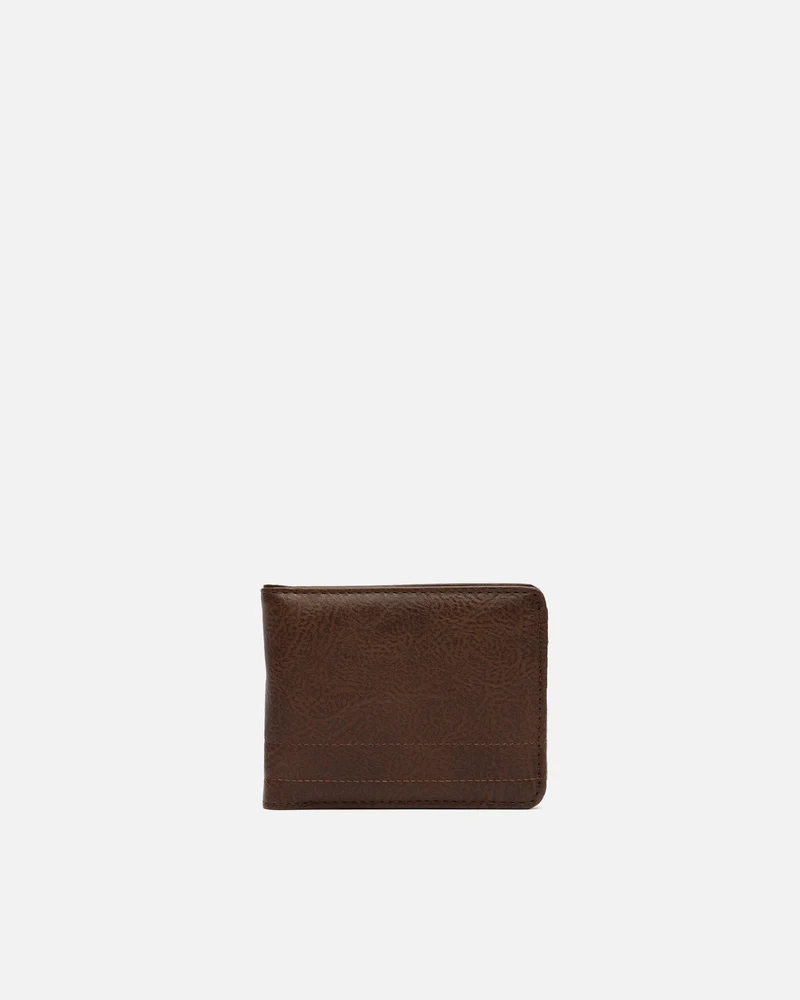 Saulo cartera con compartimento para billete, tarjetas y monedas