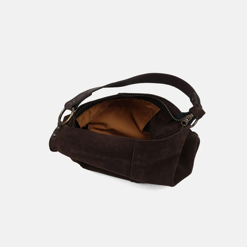 Bolso de hombro y bandolera Zoe de serraje CUIROTS
