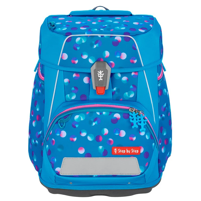 Step by Step Space - Set de mochila escolar 5 piezas (Dolphin Finja)