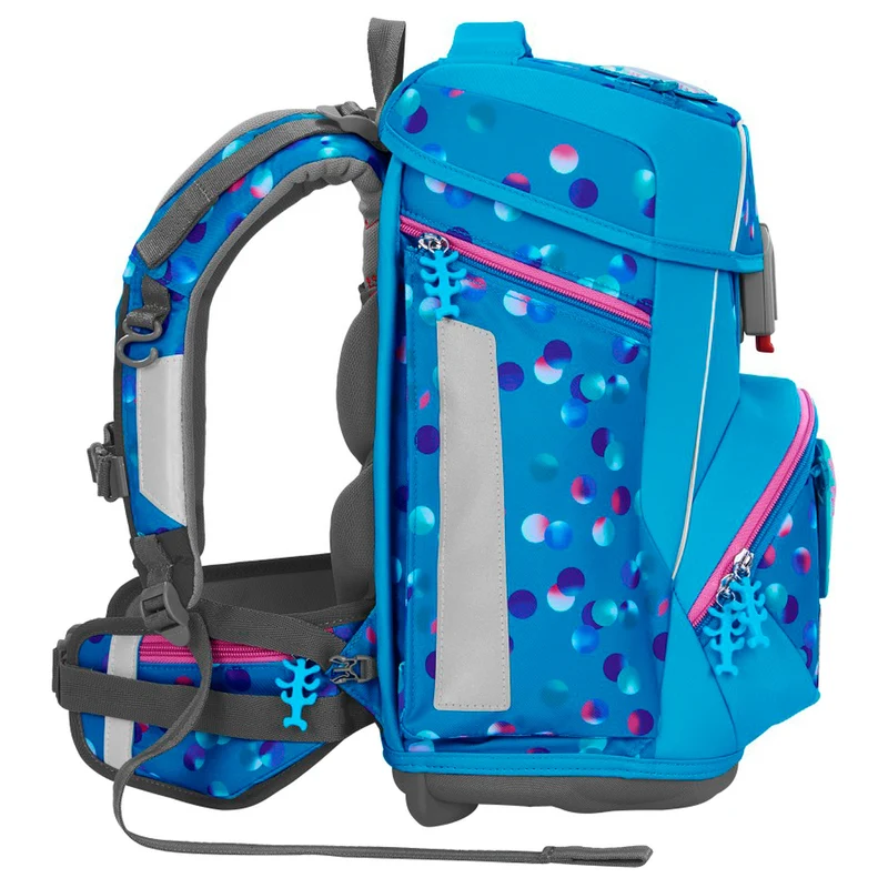 Step by Step Space - Set de mochila escolar 5 piezas (Dolphin Finja)