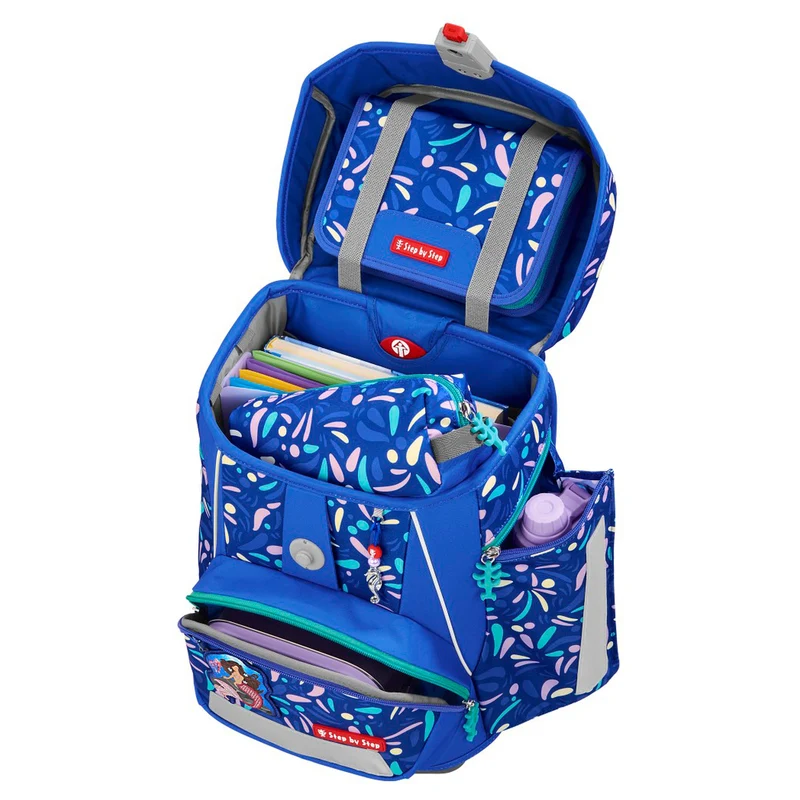 Step by Step Space - Set de mochila escolar 5 piezas (Mermaid Elara)