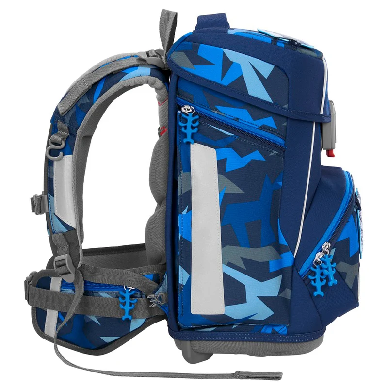 Step by Step Space - Set de mochila escolar 5 piezas (Snow Leopard Arko)
