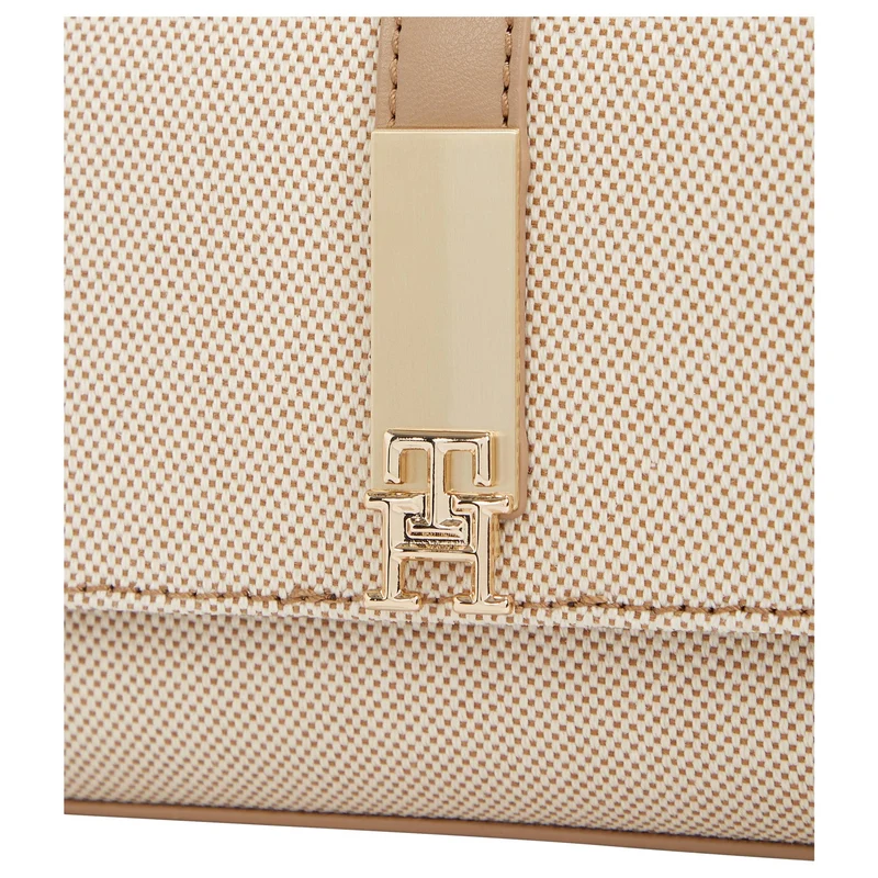 Tommy Hilfiger Heritage Canvas - Bolso bandolera Mini 19 cm (canvas w/safari canvas)