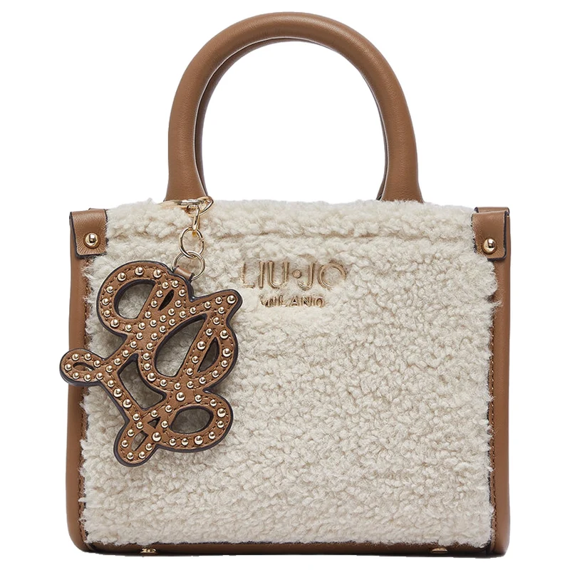 Liu Jo Ridhi Xs Tote - Bolso bandolera 18 cm (cream)