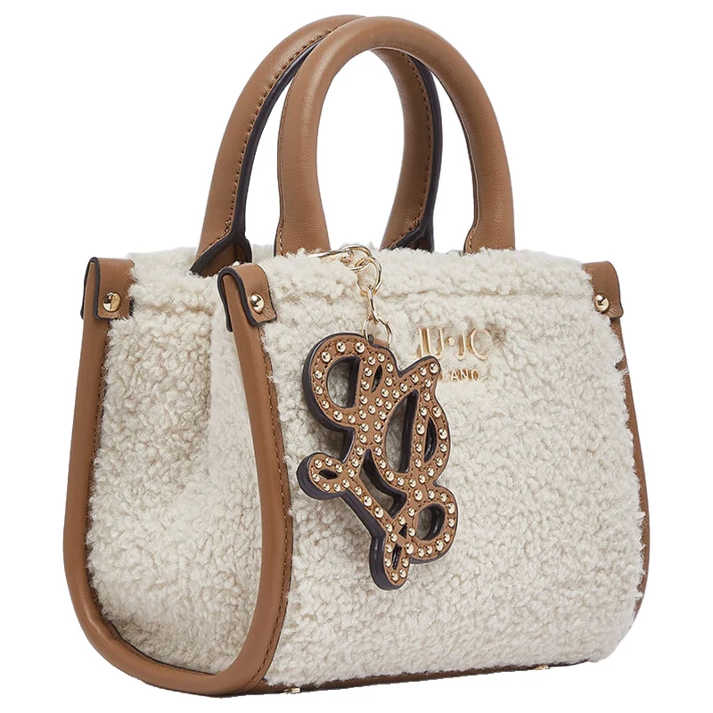 Liu Jo Ridhi Xs Tote - Bolso bandolera 18 cm (cream)