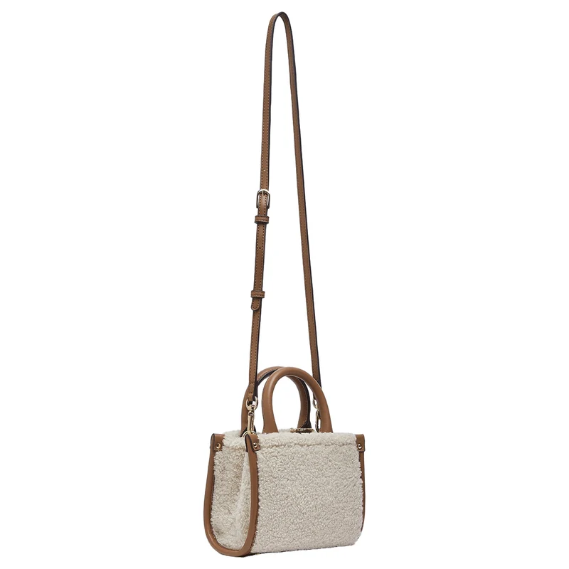Liu Jo Ridhi Xs Tote - Bolso bandolera 18 cm (cream)