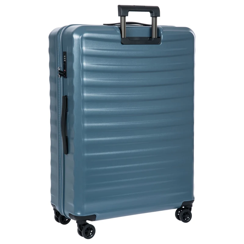 Brics Nausicaa - Trolley de 4 ruedas 79 cm expandible (grey blue)