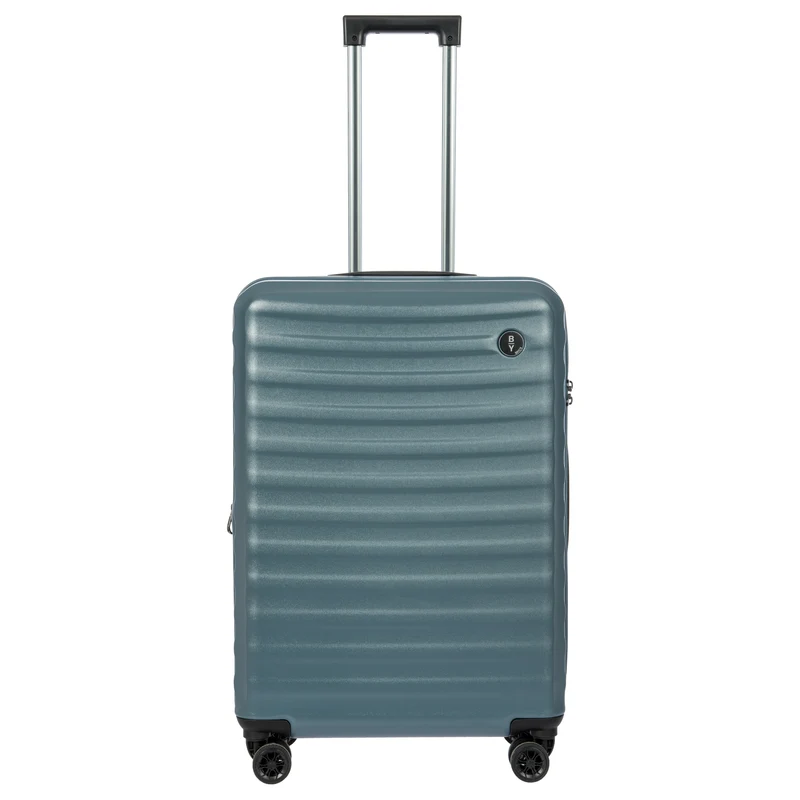 Brics Nausicaa - Trolley de 4 ruedas 69.5 cm expandible (grey blue)