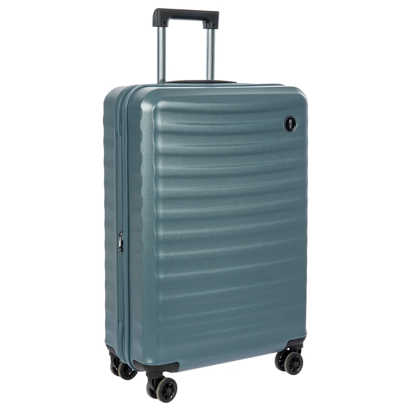Brics Nausicaa - Trolley de 4 ruedas 69.5 cm expandible (grey blue)