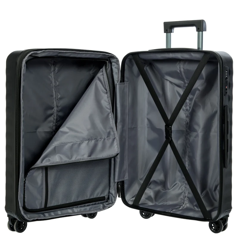 Brics Nausicaa - Trolley 4 ruedas 69.5 cm expandible (black)