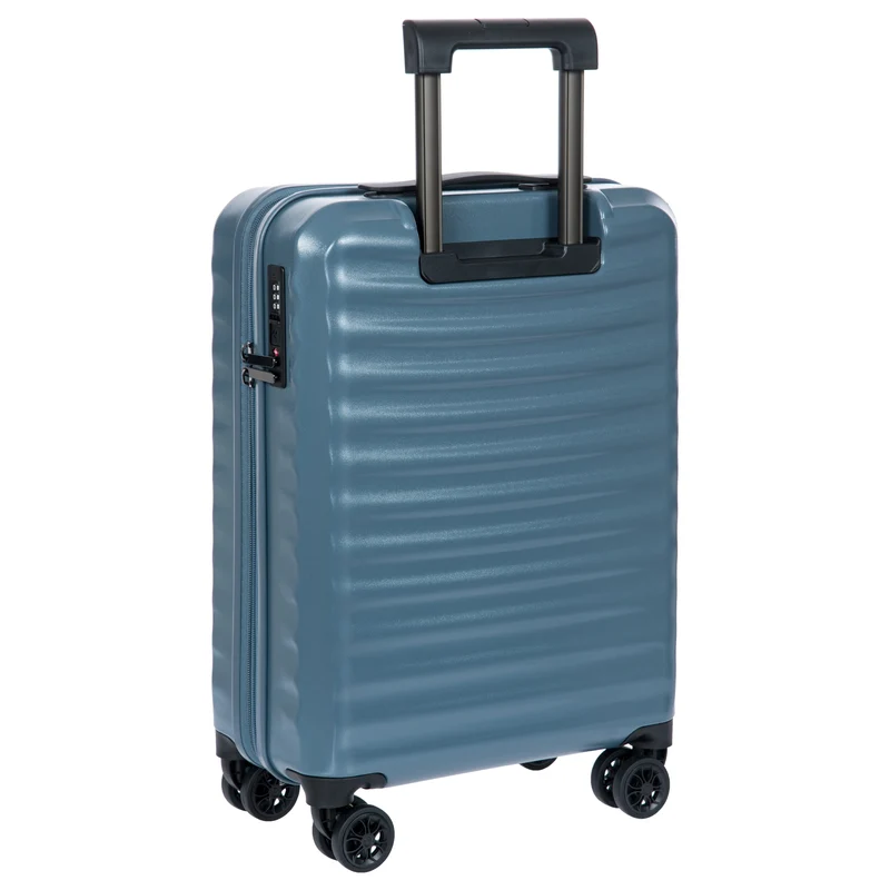 Brics Nausicaa - Trolley de cabina de 4 ruedas 55 cm expandible (grey blue)