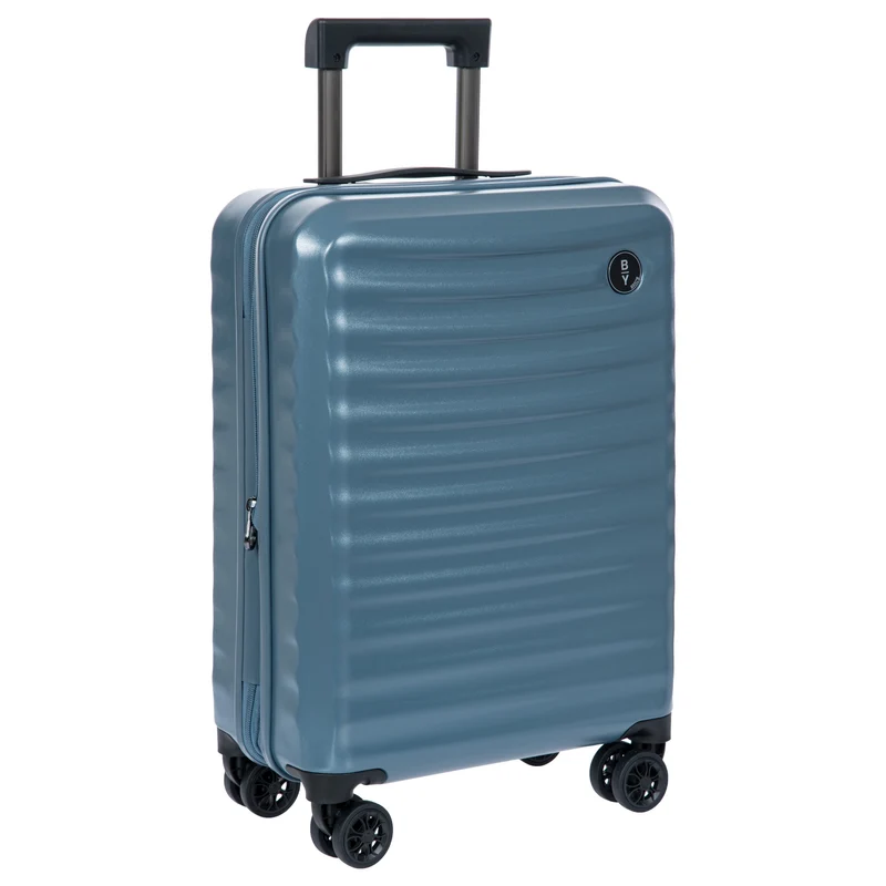 Brics Nausicaa - Trolley de cabina de 4 ruedas 55 cm expandible (grey blue)