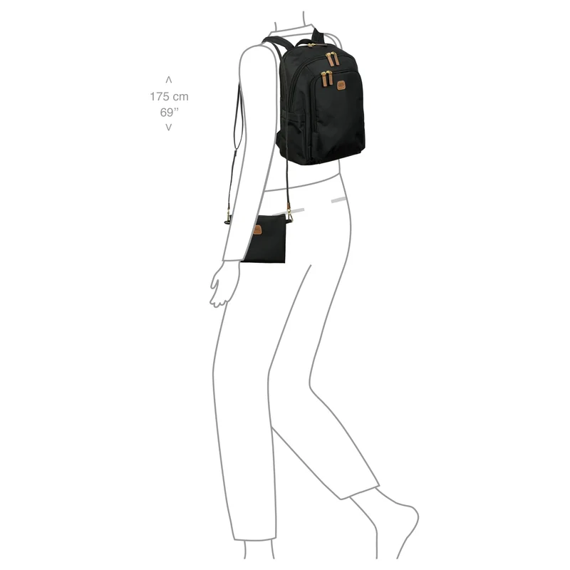 Brics X-Collection 2in1 - Mochila 14" 38 cm (black)