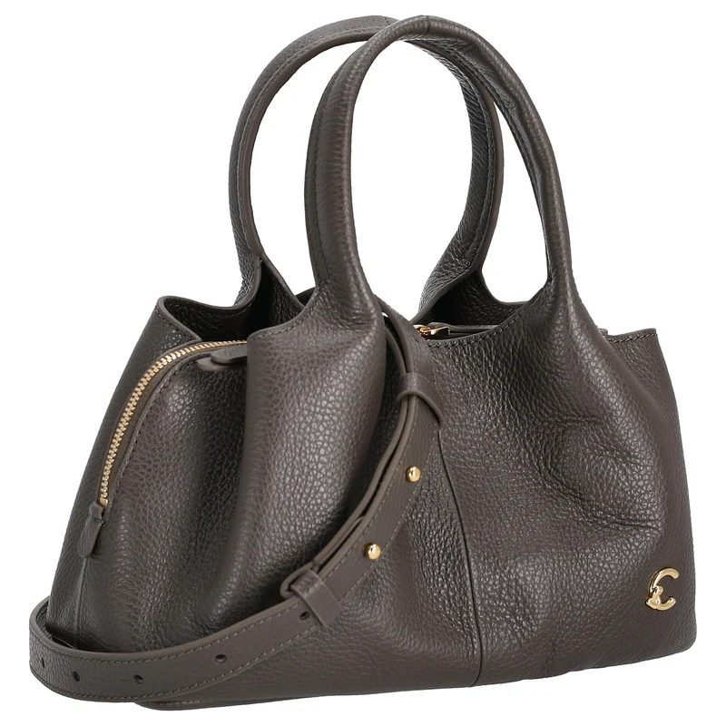 Coccinelle Nell - Bolso de mano 26 cm (fango)