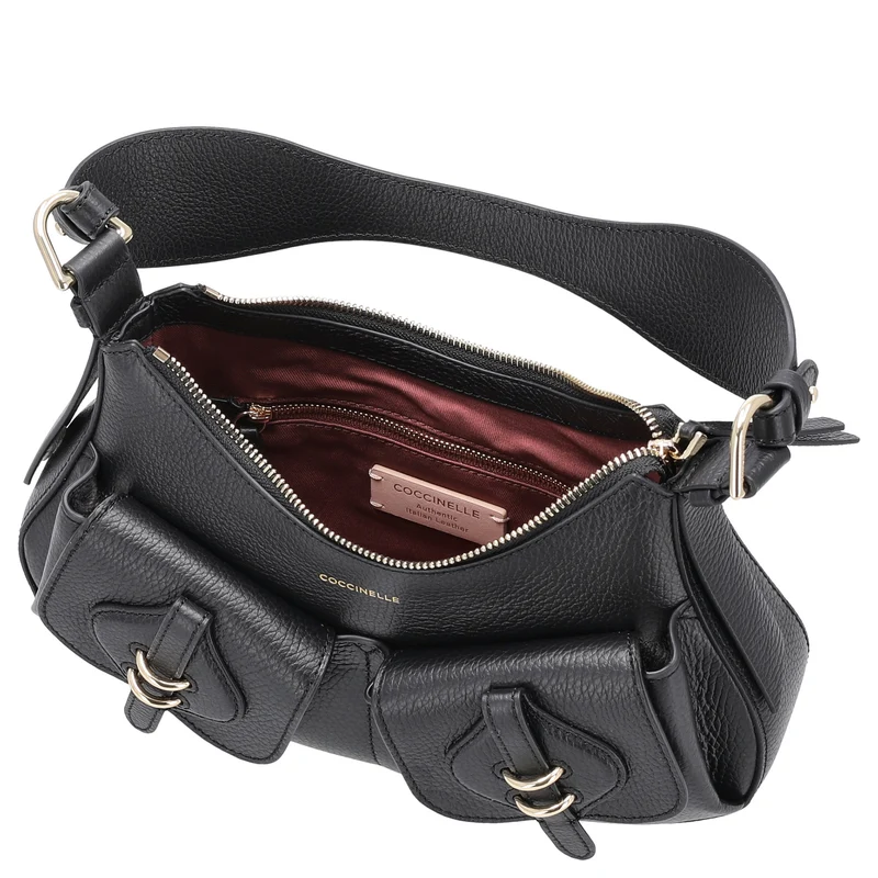 Coccinelle Mavery Pocket - Bolso de hombro 29 cm (noir)