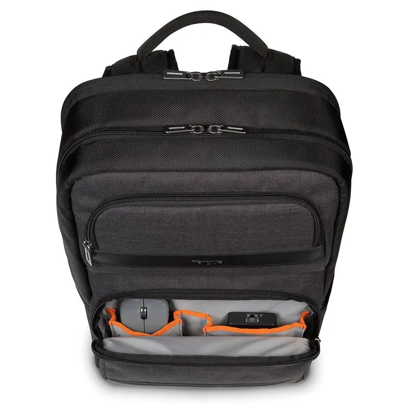 CitySmart 12,5 13 13,3 14 15 15,6" Advanced Laptop Backpack – Negro/Gris