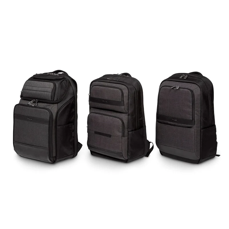 CitySmart 12,5 13 13,3 14 15 15,6" Advanced Laptop Backpack – Negro/Gris