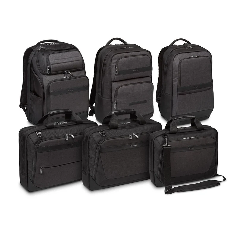 CitySmart 12,5 13 13,3 14 15 15,6" Advanced Laptop Backpack – Negro/Gris