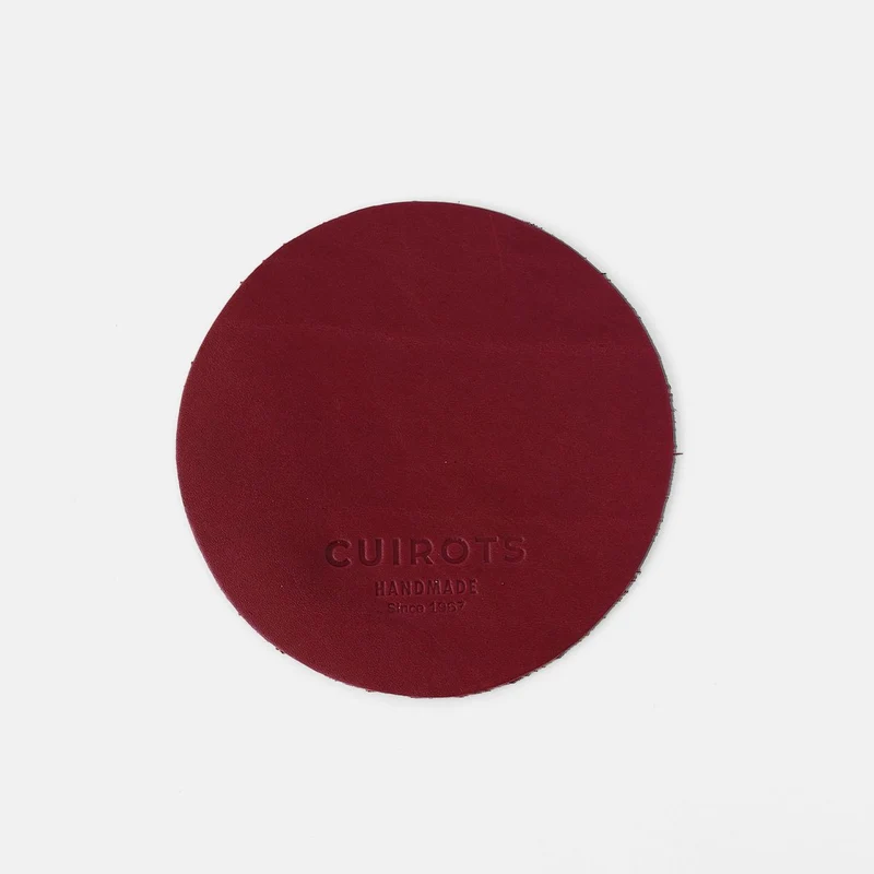 Posavasos individuales CUIROTS piel semi rígido