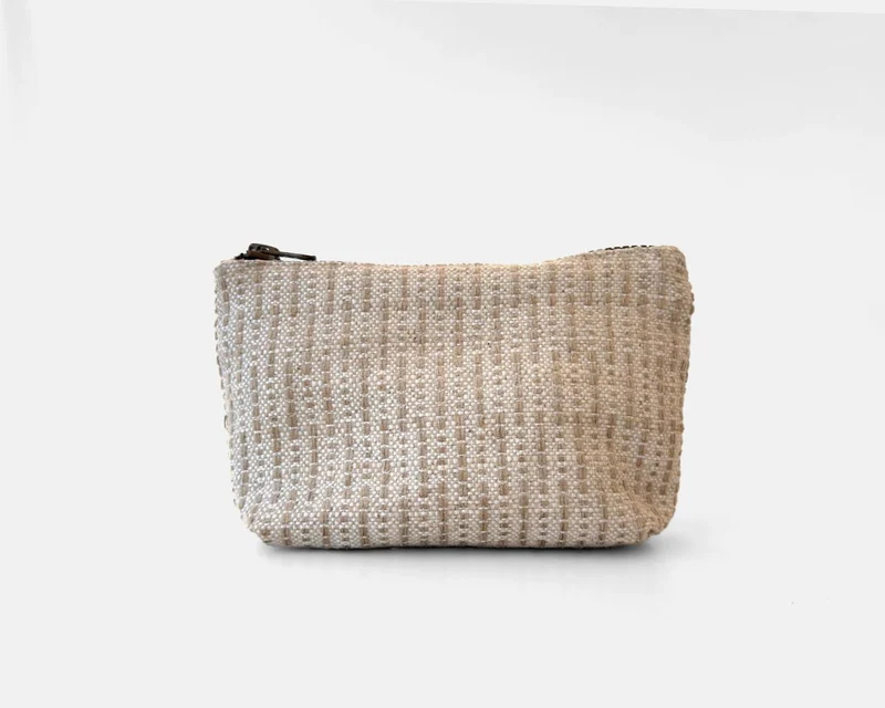 Neceser mediano MINIOTS rayas beige