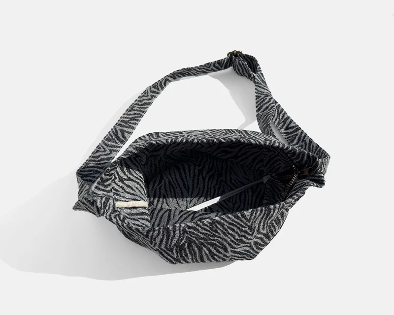Bolsa bandolera mediana MINIOTS zebra