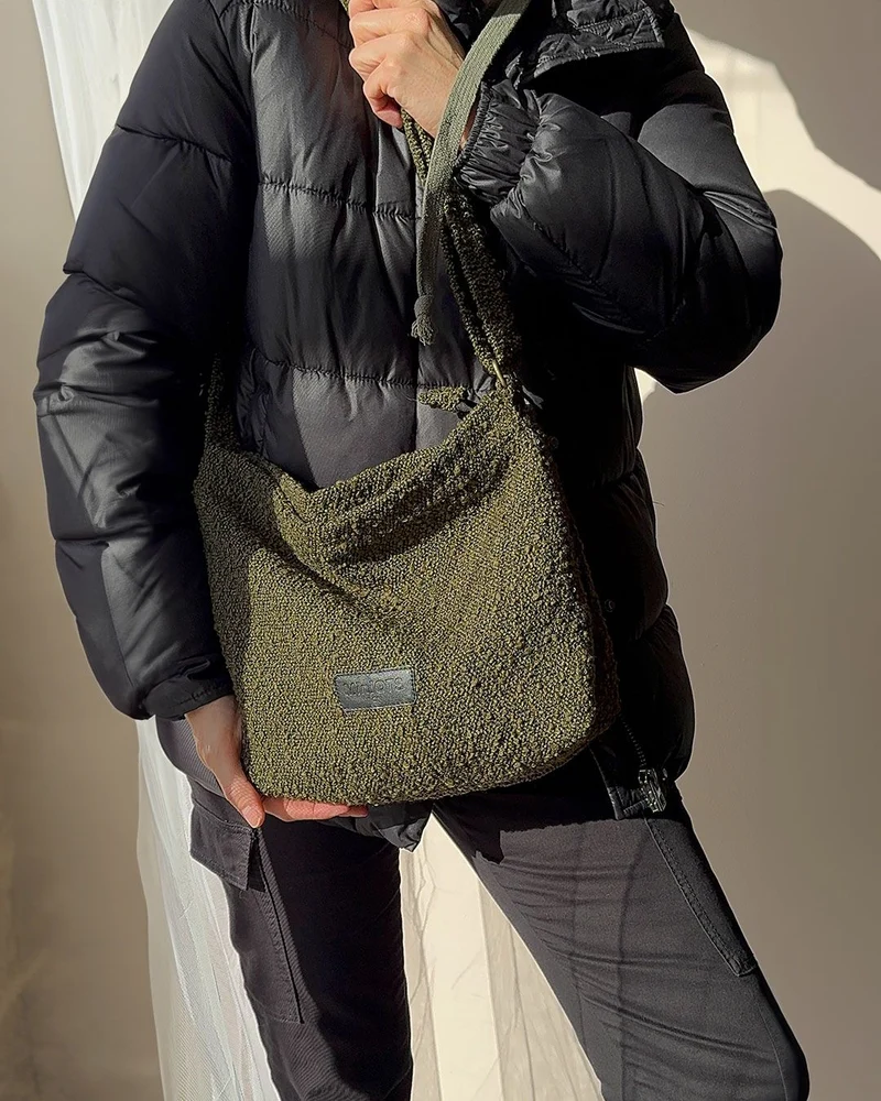 Bolsa bandolera mediana MINIOTS rizado