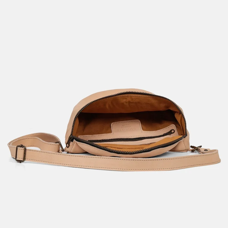 Bandolera tipo riñonera mediana CUIROTS Australia de piel