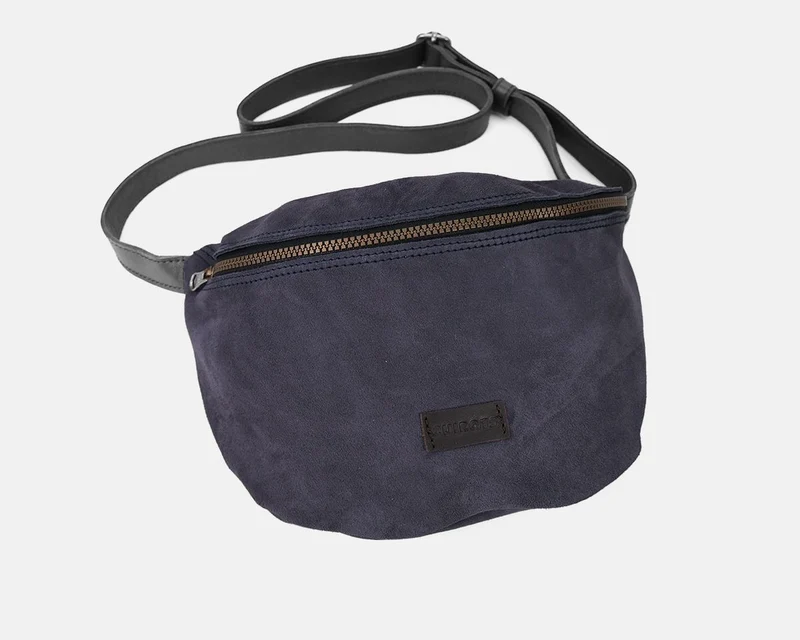 Bandolera tipo riñonera CUIROTS Zoe serraje