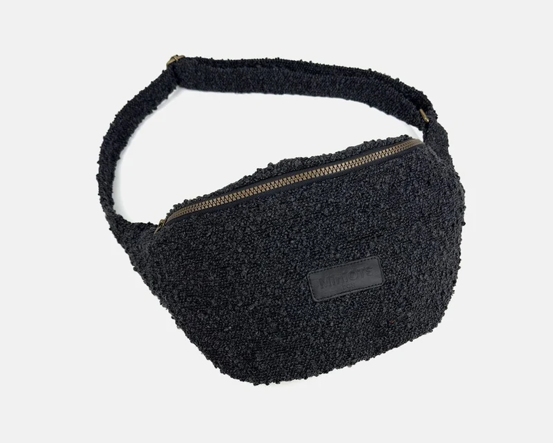 Bandolera riñonera mediana MINIOTS rizado