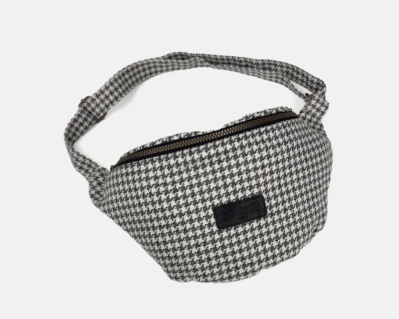 Bandolera riñonera mediana MINIOTS estampada