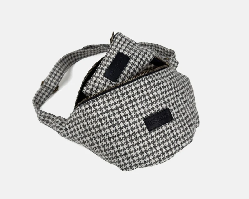 Bandolera riñonera mediana MINIOTS estampada