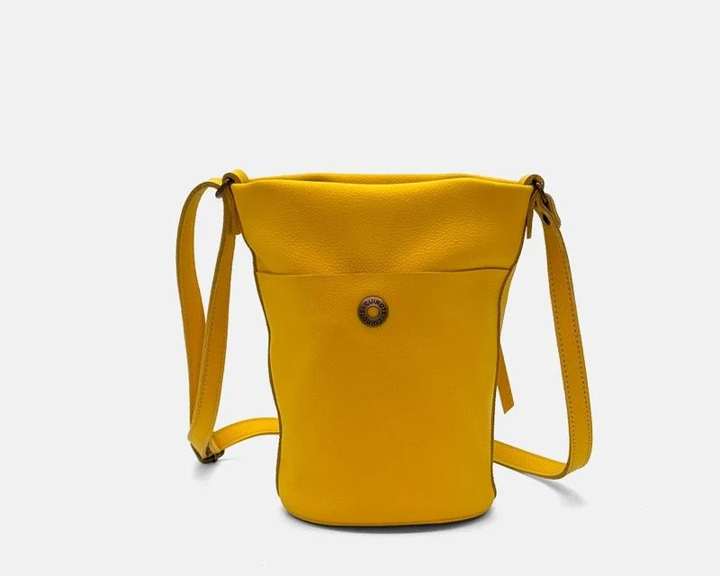 Bandolera pequeña CUIROTS Seta de piel