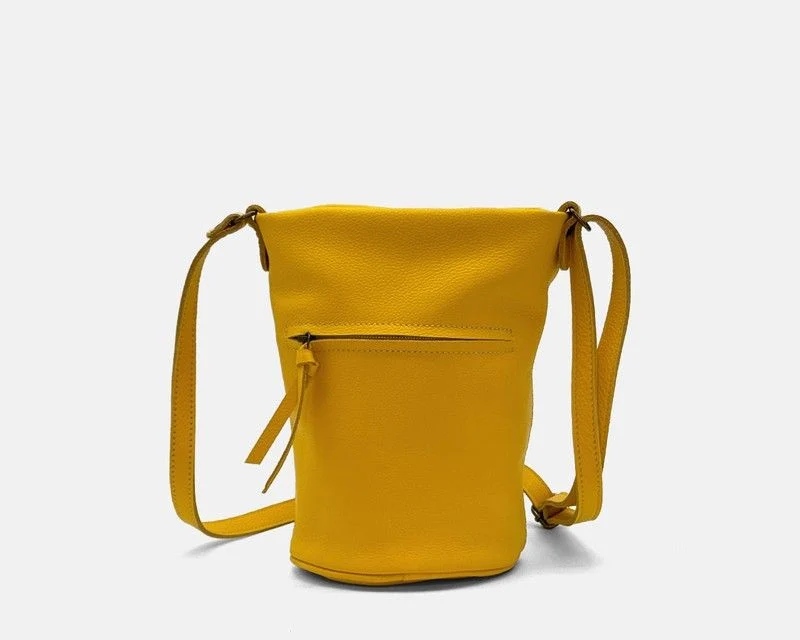 Bandolera pequeña CUIROTS Seta de piel