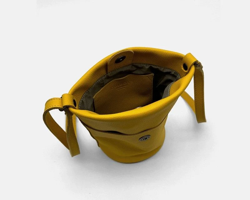 Bandolera pequeña CUIROTS Seta de piel