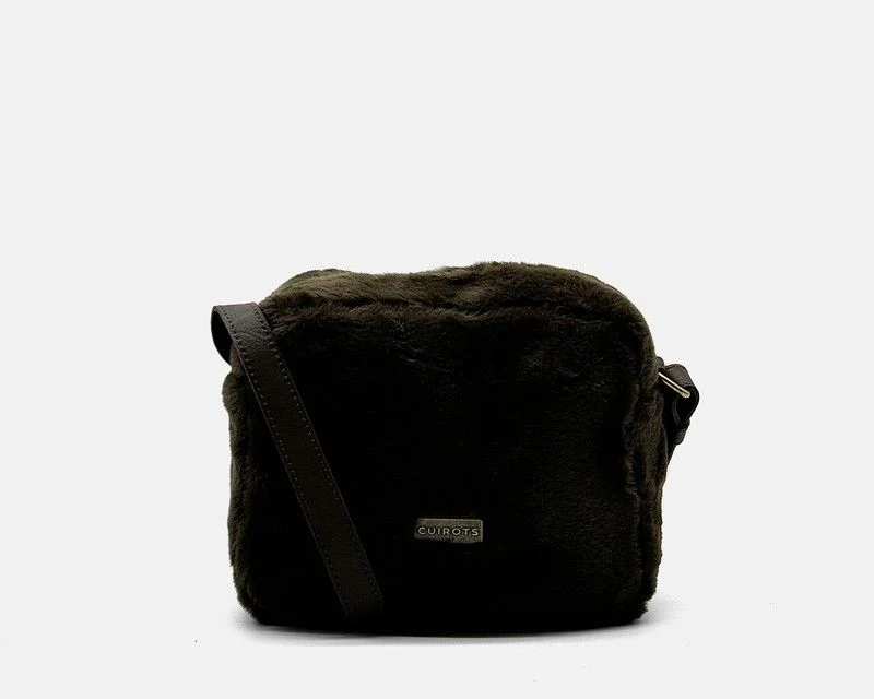 Bandolera pequeña CUIROTS Grosseto con pelito